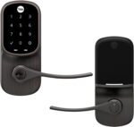 Yale Assure Lever - Cerradura inteligente de palanca con pantalla táctil Wi-Fi - Bronce aceitado