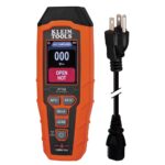 Klein Tools RT390 Analizador de Circuito con LCD Grande, Identifica Fallos de Cableado, Probador GFCI y AFCI, Caída de V