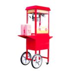 Restaurantware Solo carrito: Soporte para palomitas de maíz Hi Tek para máquina de palomitas de maíz de 8 onzas, 1 carri
