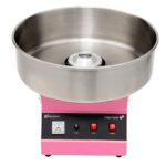 Máquina de Algodón de Azúcar Restaurantware RWT1009P Acero Inoxidable 21 Pulgadas Rosa 1080W