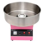Máquina de Algodón de Azúcar Restaurantware RWT1009P Acero Inoxidable 21 Pulgadas Rosa 1080W