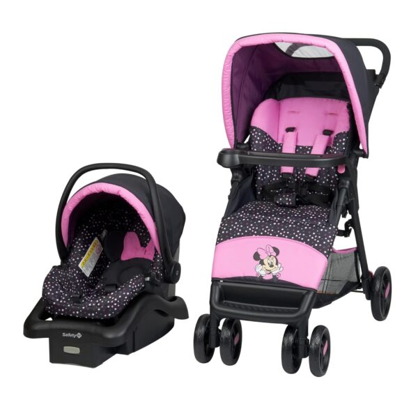 Sistema de viaje Simple Fold LX Disney Baby Minnie Mouse TR447GNU Fiesta de Minnie Dot