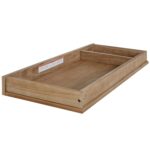 Cambiador Dream On Me Evolur Mini de Madera Estilo Granero con Compartimentos de Almacenamiento