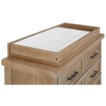 Cambiador Dream On Me Evolur Mini de Madera Estilo Granero con Compartimentos de Almacenamiento