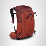 Mochila de Senderismo Osprey Manta 24L Modelo 10004813 con Depósito Hidráulico 2.5L Color Naranja Hoja de Roble