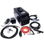 Blue Demon Genesis 200 LCD TIG/Stick Soldador, 110V/220V, 200 Amp, Capacidad de pulso, Soldaduras AC y DC, Acero al Carb