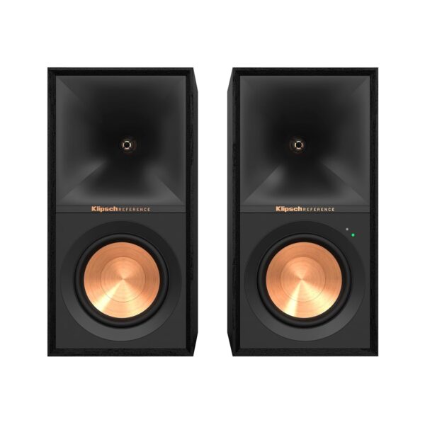 Klipsch R-50PM Altavoces con alimentación con woofers de 5.25", Negro