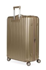 Equipaje Rígido Expandible SwissGear 7910 Set 2 Piezas 20 y 27 Pulgadas Color Arena con Bloqueo TSA y Puerto USB Policar