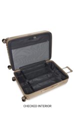 Equipaje Rígido Expandible SwissGear 7910 Set 2 Piezas 20 y 27 Pulgadas Color Arena con Bloqueo TSA y Puerto USB Policar