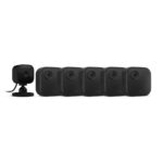 Sistema de Seguridad Blink Outdoor 4 5 Cámaras más Blink Mini Cámara Inalámbrica 1080p Visión Nocturna Audio Bidireccion