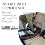 Asiento infantil de automóvil Britax Willow S E1C993K con base Alpine orientado hacia atrás ónix grafito