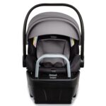 Asiento infantil de automóvil Britax Willow S E1C993K con base Alpine orientado hacia atrás ónix grafito