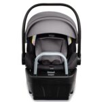 Asiento infantil de automóvil Britax Willow S E1C993K con base Alpine orientado hacia atrás ónix grafito