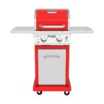 Parrilla de Gas Nexgrill 720-0864R 2 Quemadores 401 Pulgadas Cuadradas 28000 BTU Rojo