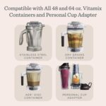 Vitamix Licuadora de la serie Propel 750 con cuatro programas de mezcla, programa auto-limpiante, licuadora de grado pro