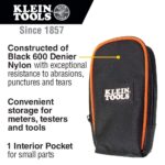 Kit de Probador Eléctrico Klein Tools 80101 MM320 6 Piezas Multímetro NCVT3P RT250 Negro con Funda 69401