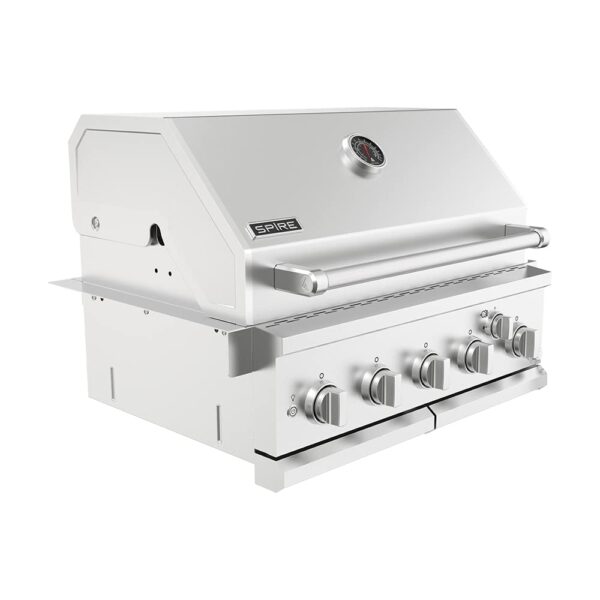 Cabezal de Parrilla Integrado SPIRE 740-0788P Acero Inoxidable 30 Pulgadas 5 Quemadores más Quemador Trasero 63000 BTU 7