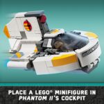 LEGO Star Wars Ahsoka Ghost and Phantom II Set de Construcción 75357 1394 Piezas