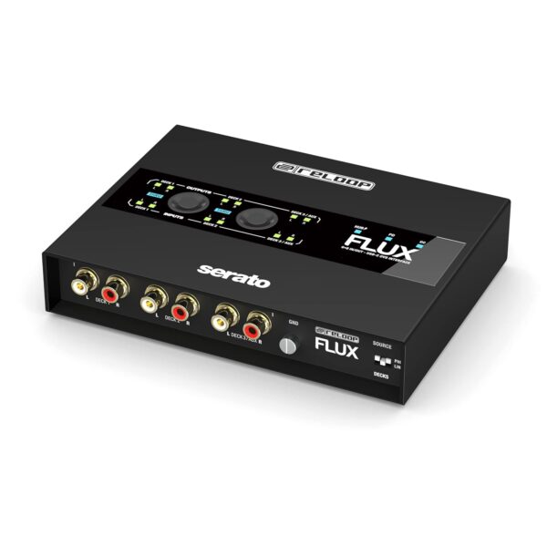 Reloop FLUX 6x6 IN/OUT USB-C DVS Interfaz para Serato DJ Pro