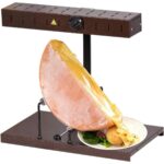 BRON COUCKE - Derretidor de queso raclette comercial "Alpage", raclette tradicional francesa para media rueda, uso comer