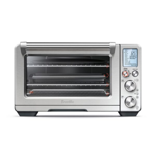 Breville BOV950BSS Joule Horno inteligente, Freidora de aire Pro, Horno de sobremesa, de acero inoxidable cepillado
