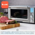 Breville BOV950BSS Joule Horno inteligente, Freidora de aire Pro, Horno de sobremesa, de acero inoxidable cepillado
