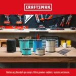 CRAFTSMAN CMXEVBE17040 - Aspiradora en seco y húmedo (4 galones, 5.0 pico)