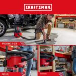 CRAFTSMAN CMXEVBE17040 - Aspiradora en seco y húmedo (4 galones, 5.0 pico)