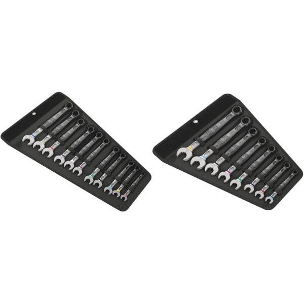 Juego de Llaves Combinadas Wera 6003 Joker 05020231001 11 Piezas Métricas y 8 Piezas Imperiales 19 Piezas Acero al Cromo