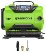 Inflador de Neumáticos Inalámbrico Greenworks IFF401 40V 160 PSI Verde