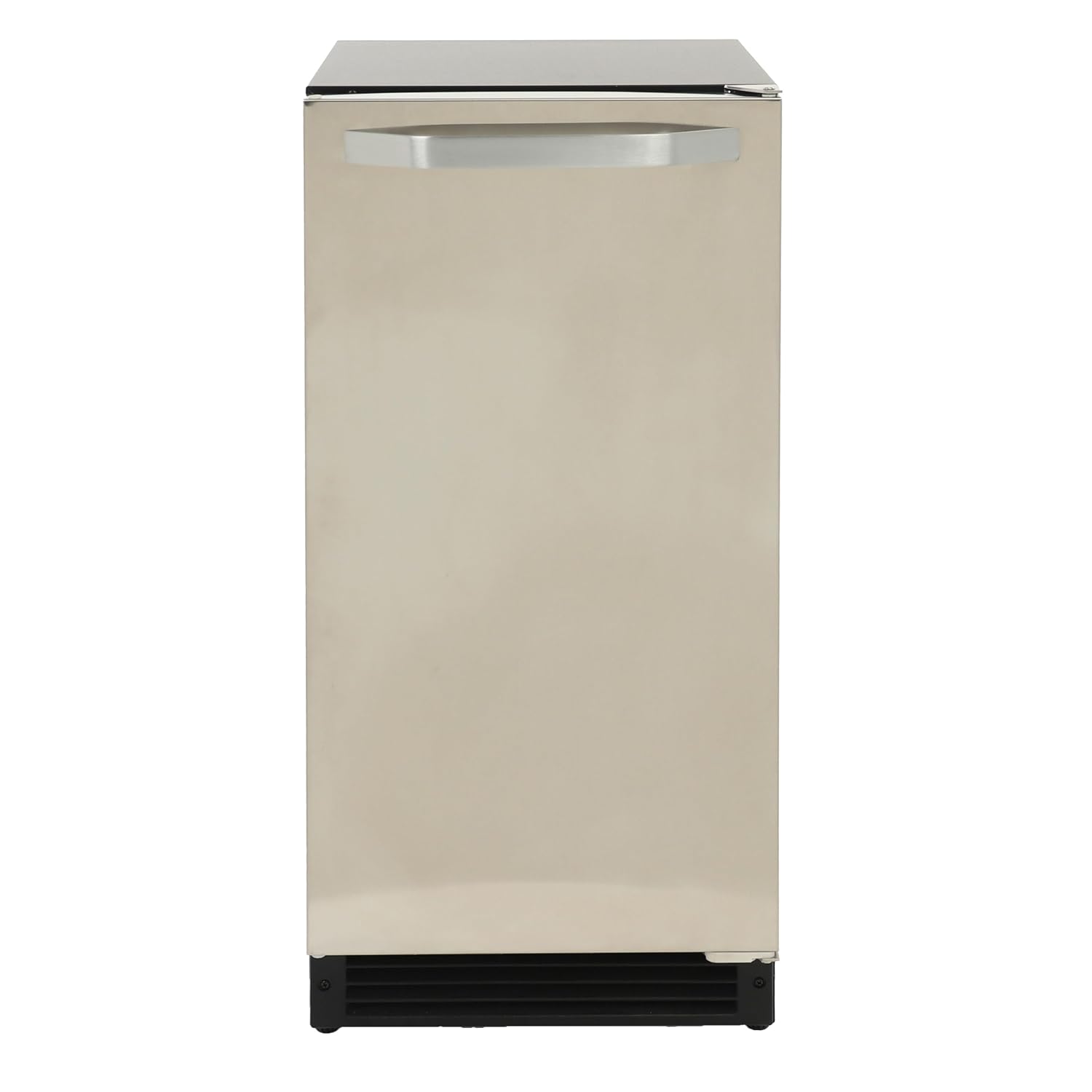 Maxx Ice MIM25C, máquina de hielo empotrada para interiores de poca profundidad, 25 libras, en acero inoxidable