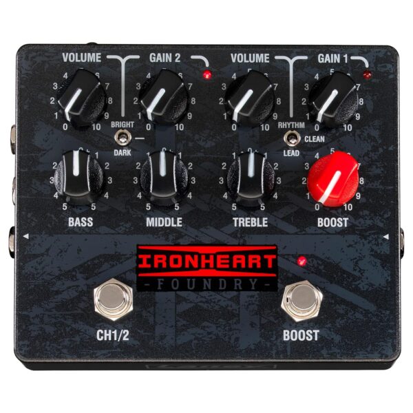 Laney IRF-LOUDPEDAL Amplificador Ironheart de 60 vatios de doble canal