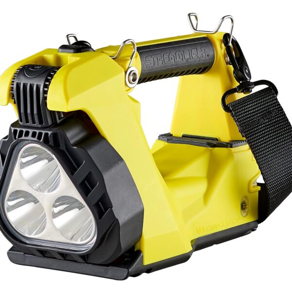 Streamlight 44370 Vulcan Clutch - Linterna multifunción recargable de 1700 lúmenes, solo ligera, color amarillo