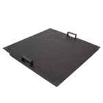 Fogata de Patio Blue Sky Outdoor Living Modelo SFP28SQ-B Cuadrada Sin Humo Acero Negro 28x28x18 pulgadas