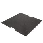 Fogata de Patio Blue Sky Outdoor Living Modelo SFP28SQ-B Cuadrada Sin Humo Acero Negro 28x28x18 pulgadas