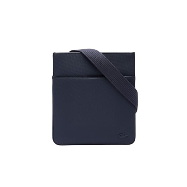 Bolso Cruzado Lacoste NH4424HC Azul Medianoche Poliuretano Piqué