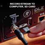 Mackie DLZ Creator - Mezclador digital adaptativo para podcasting, transmisión y YouTube con modos de usuario, tecnologí