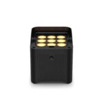 Freedom Par Q9 - Luz LED inalámbrica, funciona con pilas, cuádruple color (RGBA)