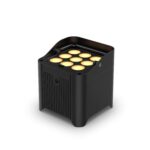 Freedom Par Q9 - Luz LED inalámbrica, funciona con pilas, cuádruple color (RGBA)