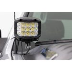 Kit de Luces LED de Zanja Rough Country 82059 2 Pulgadas 80W 9600 Lúmenes para Chevy Silverado y GMC Sierra 2007-2014