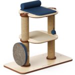 Torre de árbol para gatos PETLIBRO Infinity PL-CT003-01A Naranja Modular 3 niveles