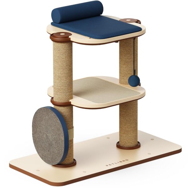 Torre de árbol para gatos PETLIBRO Infinity PL-CT003-01A Naranja Modular 3 niveles