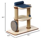 Torre de árbol para gatos PETLIBRO Infinity PL-CT003-01A Naranja Modular 3 niveles