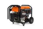 Generador Portátil Generac GP6500E 7713 de Gasolina 6500 Vatios Arranque Eléctrico Tecnología PowerRush y COsense