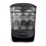 Esterilizador y Secadora de Biberones Baby Brezza BRZ0142 Advanced Carbón Capacidad 8 Biberones con Filtro HEPA
