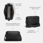 Bolso Coach Charter Crossbody 24 Pebble C5315 JIBLK Cuero Negro