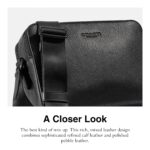 Bolso Coach Charter Crossbody 24 Pebble C5315 JIBLK Cuero Negro