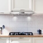 Haven Coll 500 CFM - Campana extractora con conducto para debajo del gabinete, LED, de 30 pulgadas