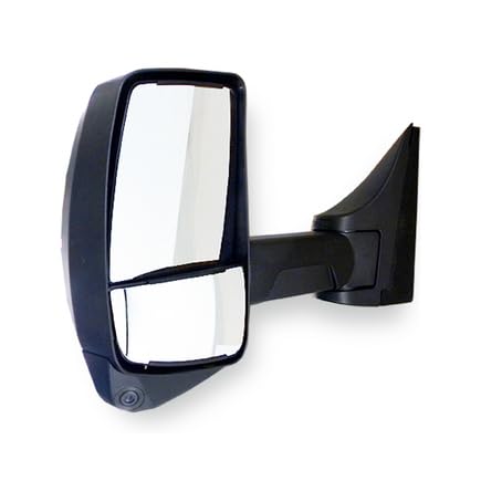 Espejo Velvac 2020XG Modelo 731 con Cámara para Ford Super Duty F250 a F750 Cuerpo 102 Pulgadas Negro Lado Izquierdo Vid
