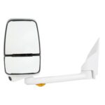 Espejo Velvac 2020 con Cámara para Ford E Van 2003 al Presente Cabezal de Lujo Lado Izquierdo Cuerpo 96 Pulgadas Blanco